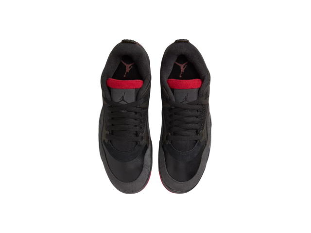 Nike Air Jordan 4 RM Black Anthracite Varsity Red - view 3