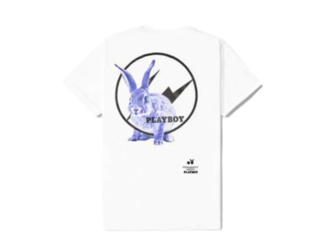 Fragment Fragment Meets Playboy Blue Bunny Tee White - view 1