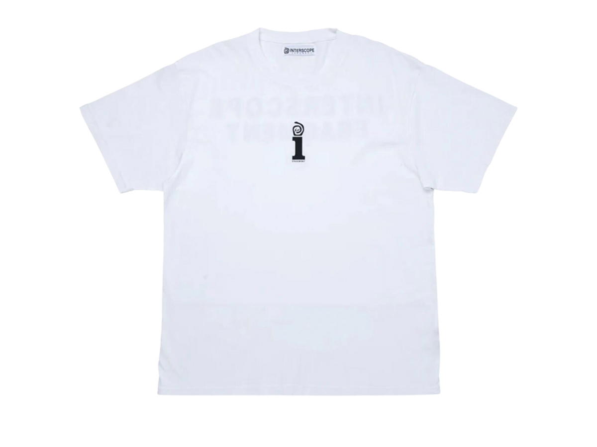 Fragment Fragment x Interscope 01 T-Shirt White