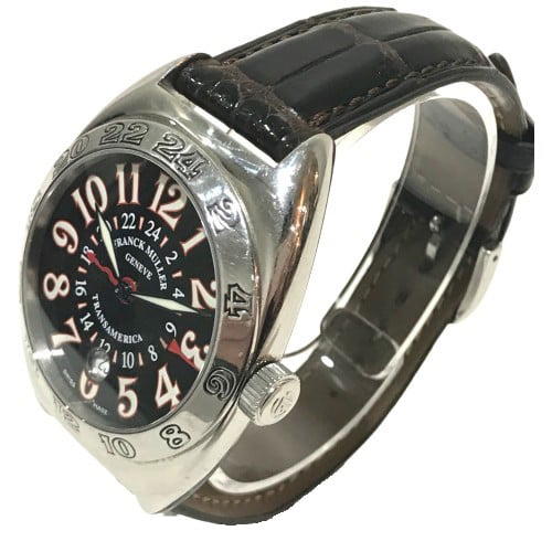 Franck Muller FRANCK MULLER 2000 WW GMT Date Transamerica Worldwide Men's Wristwatch - view 3