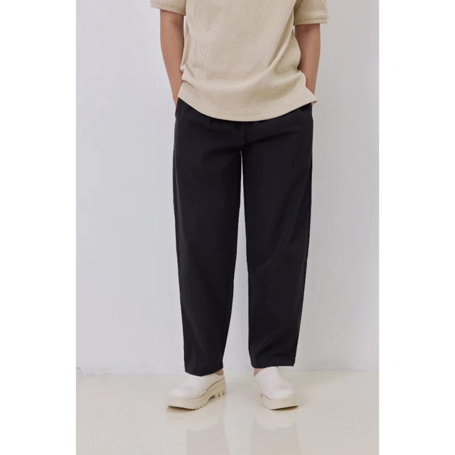 freakydaddyshop Freaky Daddy Brother Pants Black กางเกงขายาว ทรงกระบอก - view 2