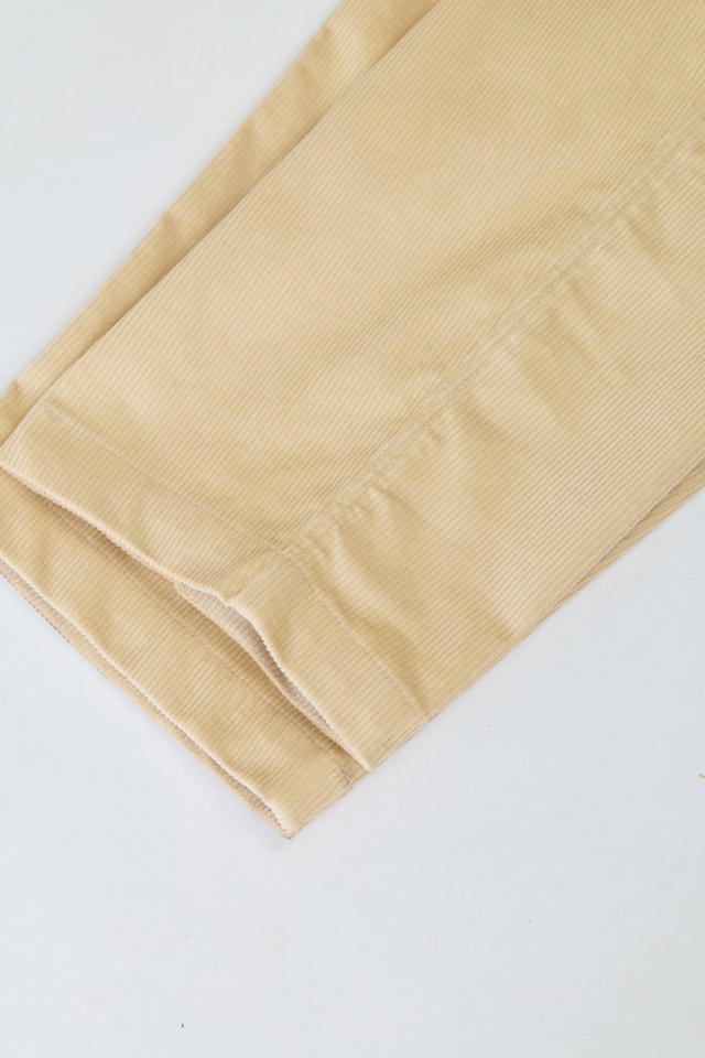 freakydaddyshop Freaky Daddy Brother Pants Corduroy Cream กางเกงขายาว ทรงกระบอก - view 3