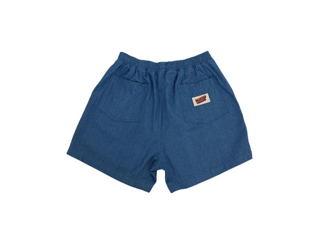 freakydaddyshop Freaky Daddy Sunny Shorts Blue Jean กางเกงขาสั้น ทรงใส่สบาย เหมาะกับทุกเพศทุกวัย - view 2
