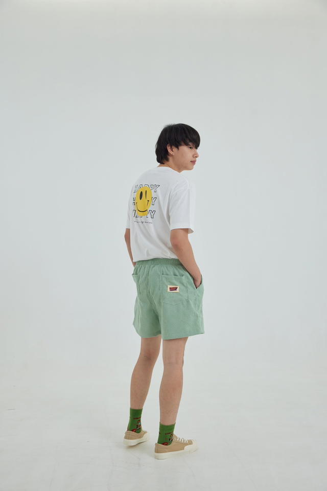 freakydaddyshop Freaky Daddy Sunny Shorts Mint green กางเกงขาสั้น ทรงใส่สบาย เหมาะกับทุกเพศทุกวัย - view 5