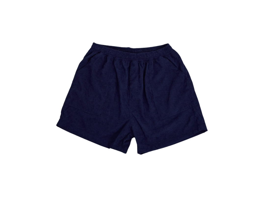 freakydaddyshop Freaky Daddy Sunny Shorts Navy กางเกงขาสั้น ทรงใส่สบาย เหมาะกับทุกเพศทุกวัย