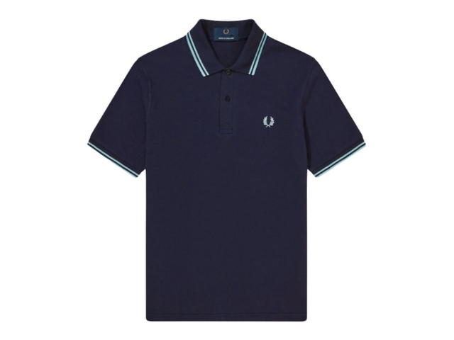Fred Perry Fred Perry Shirt M12 Navy Ice Ice - view 1