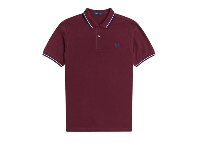 Fred Perry Fred Perry Twin Tipped Polo Mahogany - view 1