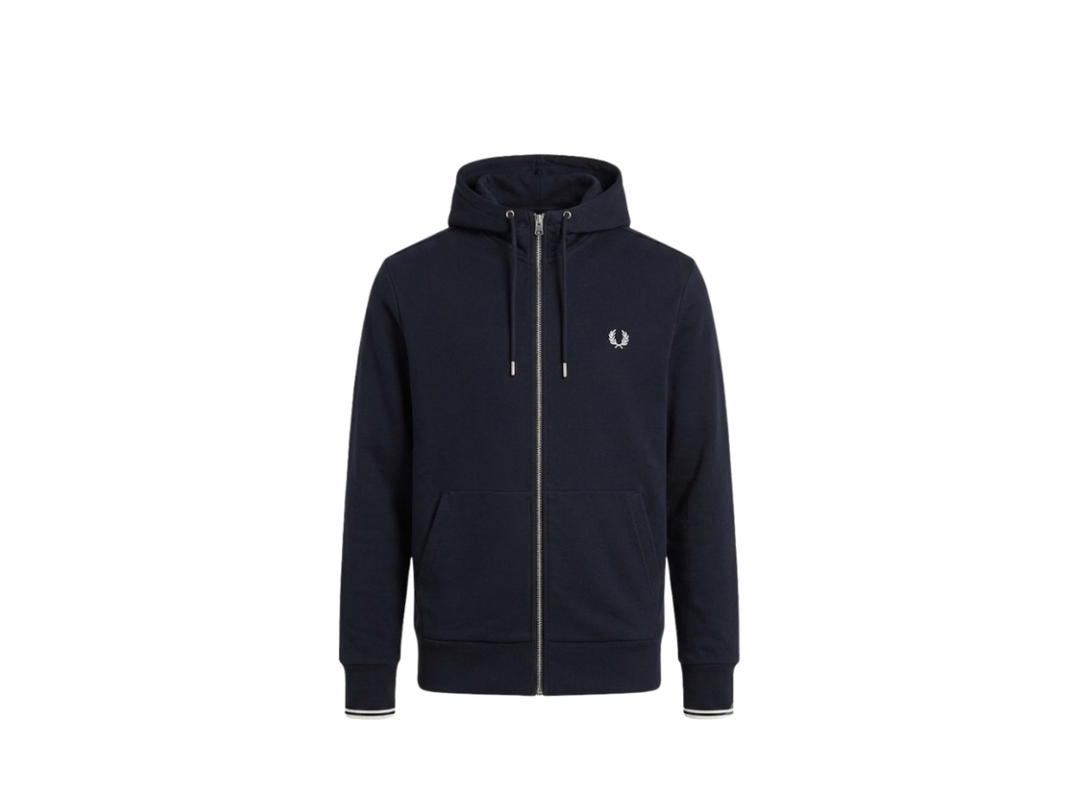 Fred Perry Fred Perry Zip-Up Hoodie Navy