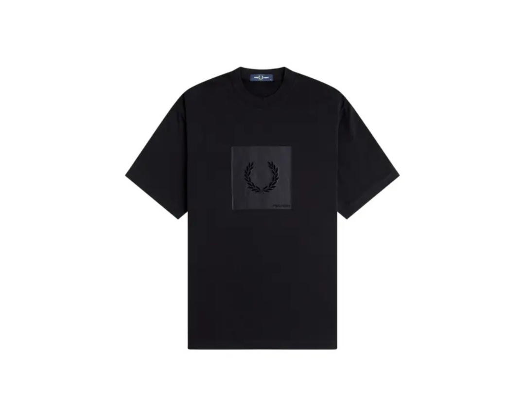 Fred Perry Fred Perry Box Graphic T-shirt Black