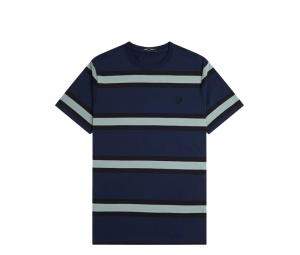 Buy Fred Perry Bold Stripe T-shirt Tennis Blue at Sasom – Authentic and Ready to Ship