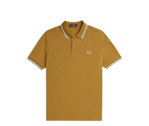 Buy Fred Perry Twin Tip Fred Perry Shirt Dark Caramel at Sasom – Authentic and Ready to Ship