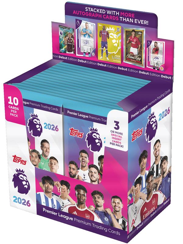 Topps Topps Premier League 2026 - Debut Edition - Full Box