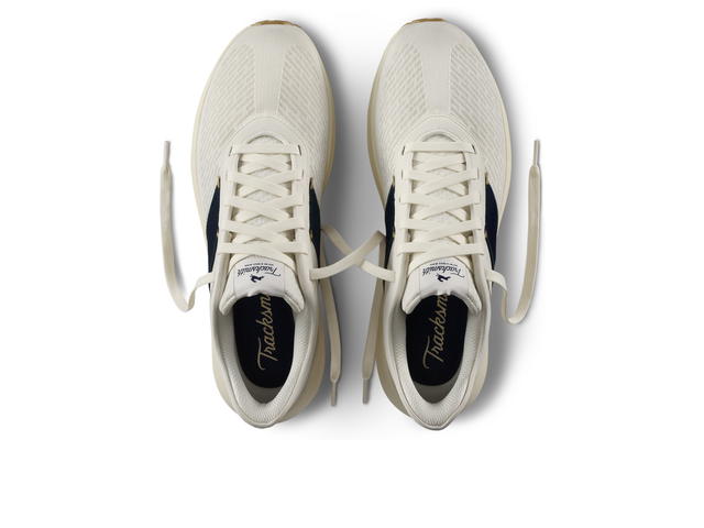 Tracksmith Tracksmith Eliot Runner White Navy - view 4