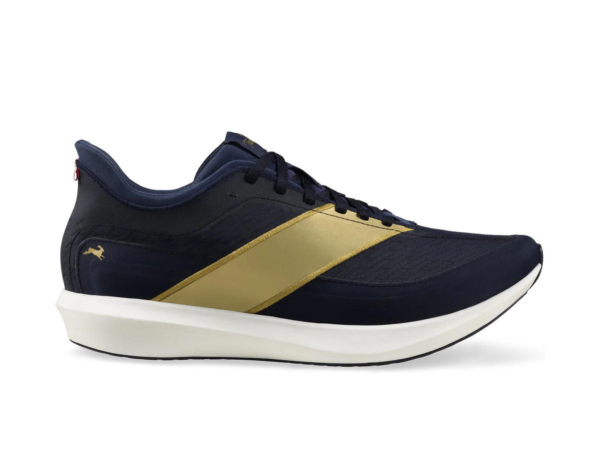 Tracksmith Tracksmith Eliot Racer Navy Gold