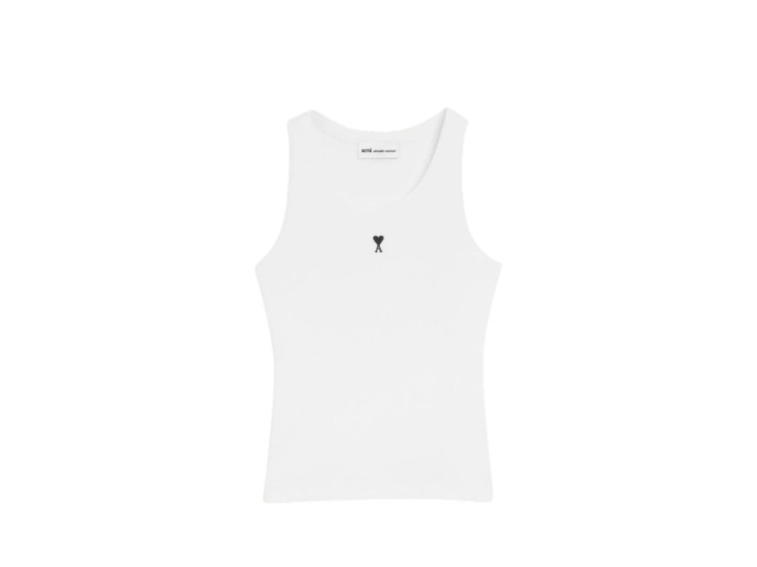 Ami Paris Ami Paris De Coeur Tanktop White