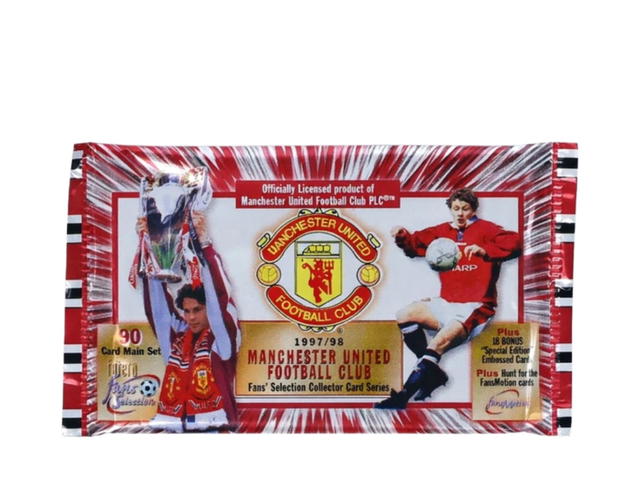 Futera Futera 1997/98 Manchester United "Fans' Selection" Sealed Pack (EN) - view 1