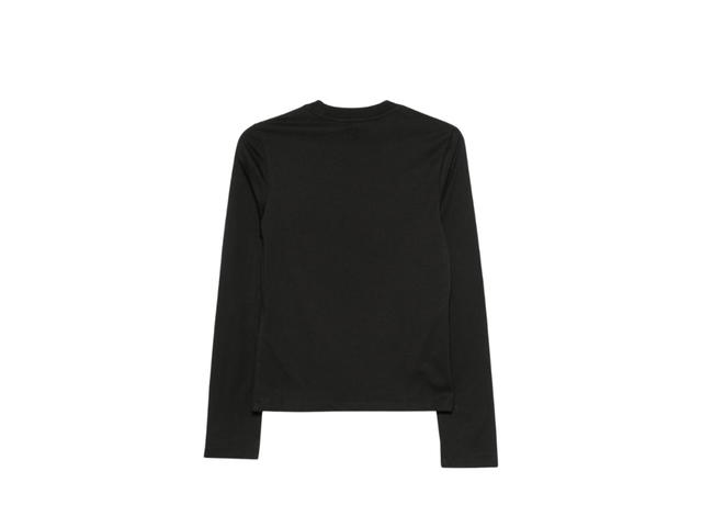 Ami Paris Ami Paris Long Sleeve Top Black - view 2