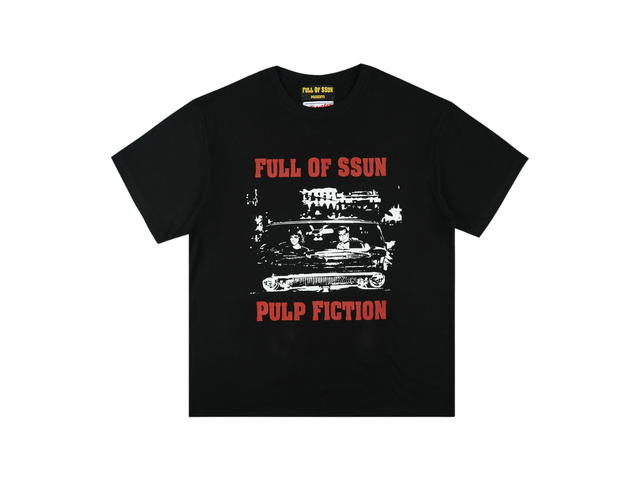 Full of Ssun Full of Ssun Pulp Fiction Drive T-shirts (Black) - view 1