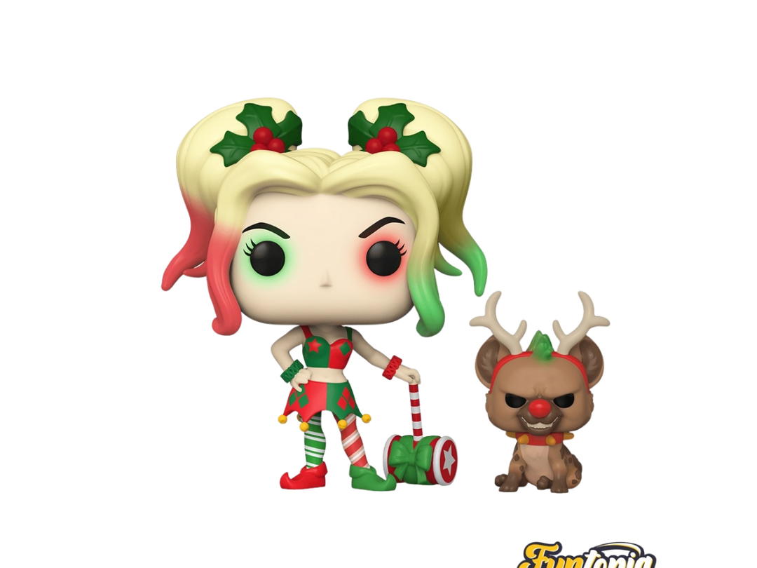 Funko Funko Harley Quinn with Helper (357) POP!&Buddy: DC Holiday by Funko
