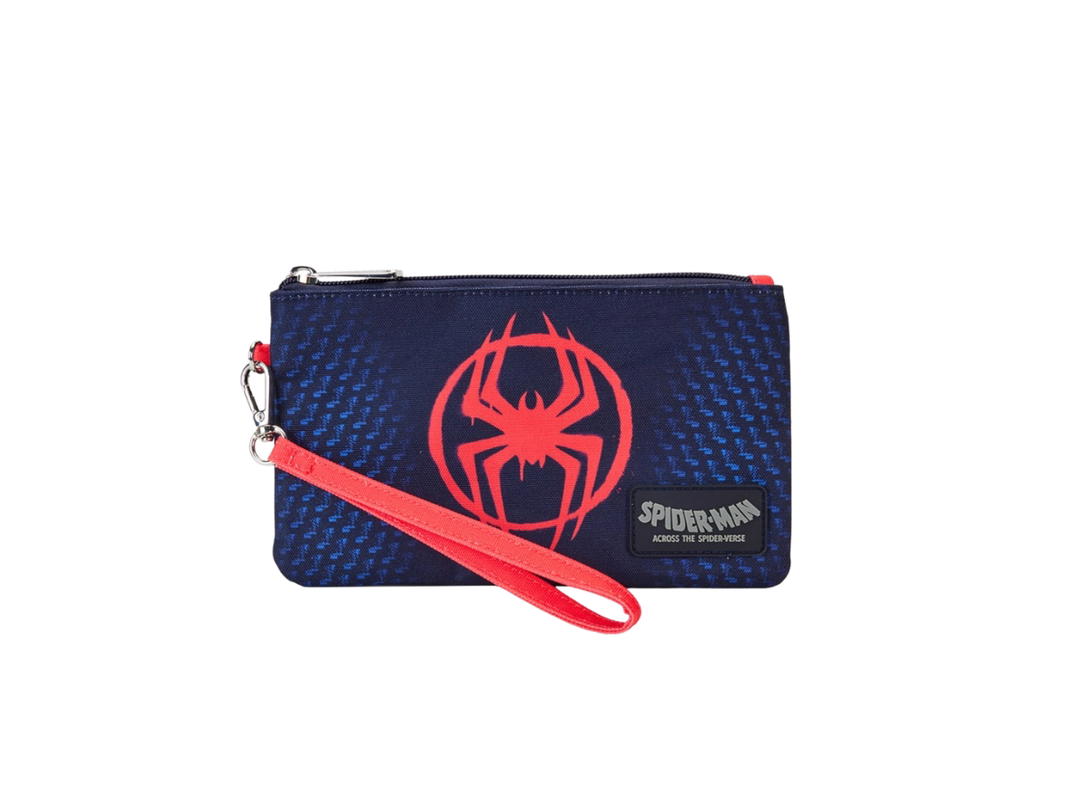 Funko Funko (MVWC0002) : Miles Morales Suit Nylon Zipper Pouch Wristlet: Spider-Verse by Loungefly