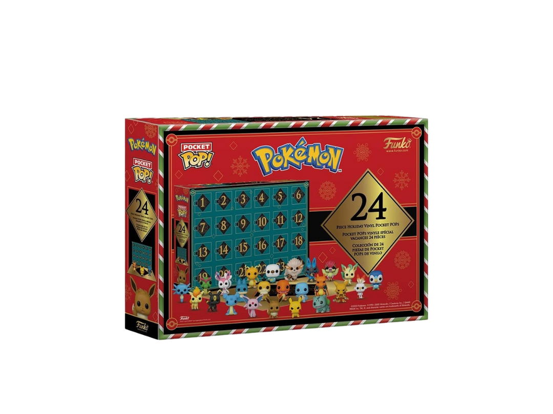 Funko Funko Pokemon Pocket POP! Holiday Calendar: Pokemon by Funko (Set of 24)