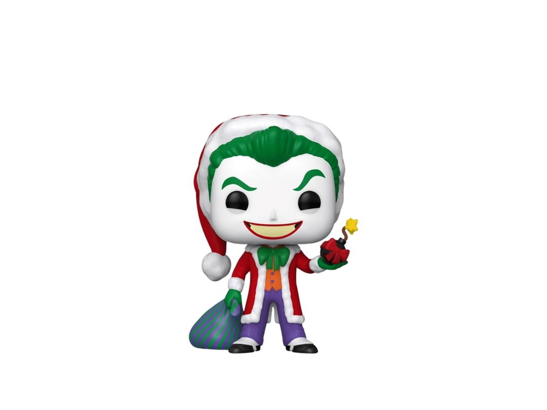Funko Funko POP! (51071) - The Joker as Santa (358) POP! Heroes: DC Holiday