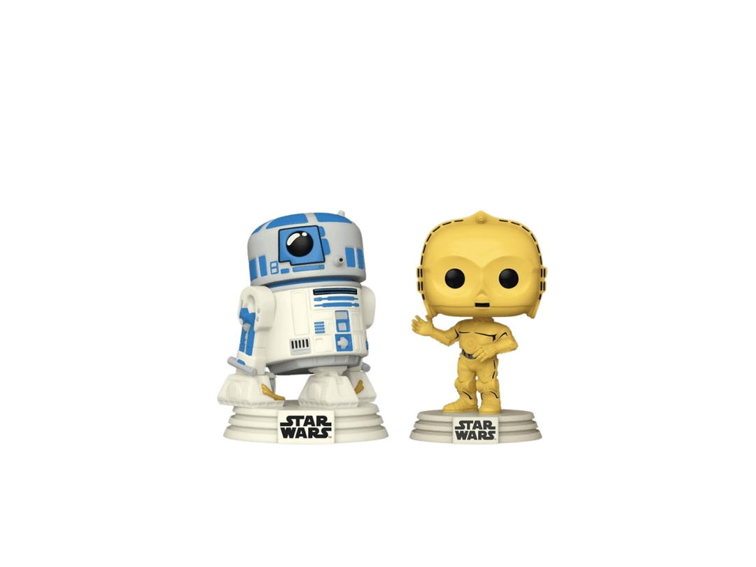 Funko Funko POP! (74477) - R2-D2 & C-3PO Retro Reimagined ver. (Exclusive) POP! Star Wars: Disney 100th