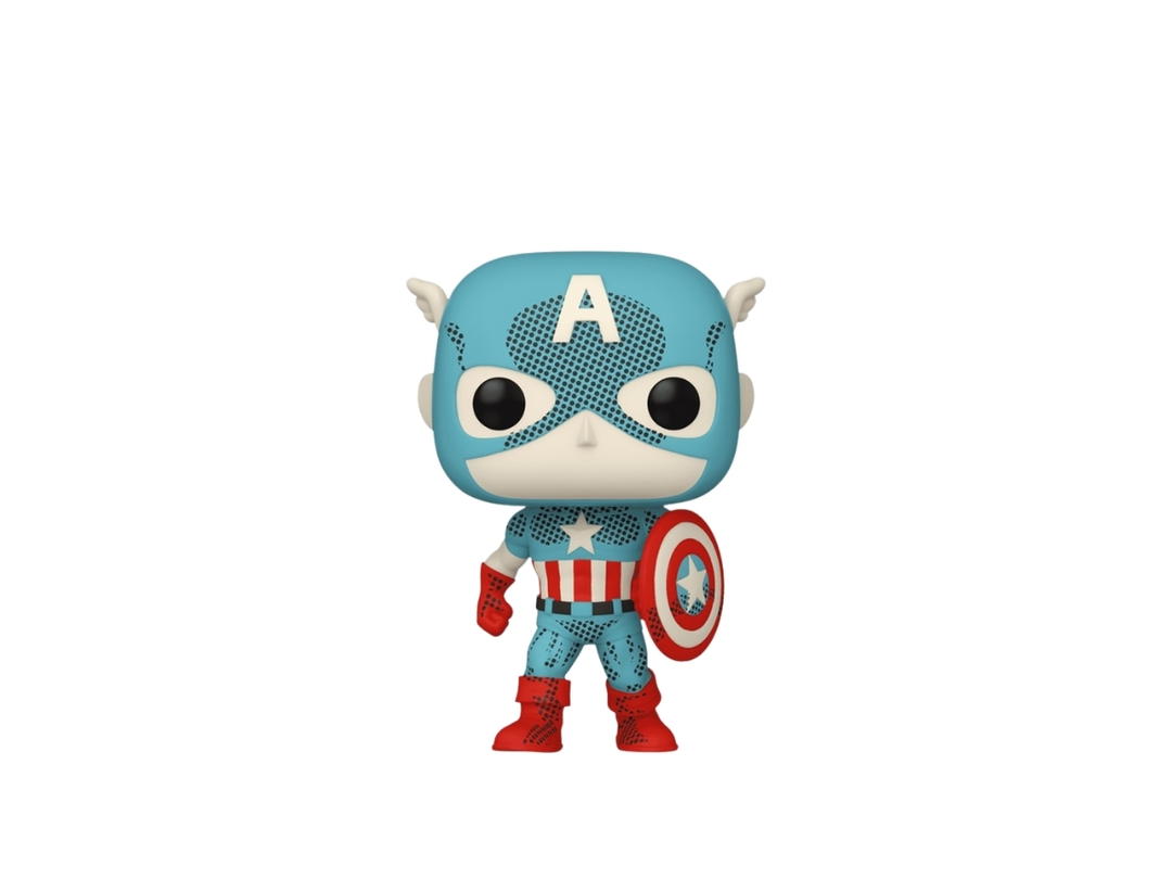 Funko Funko POP! (74479) - Captain America Retro Reimagined ver. (1319)(Exclusive) POP! Marvel: Disney 100th