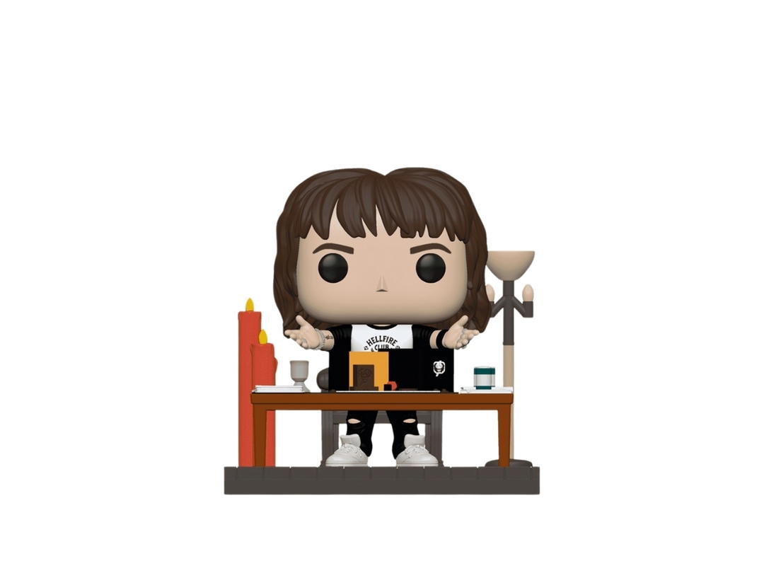 Funko Funko POP! (74491) - Campaign Eddie (1477)(Exclusive) POP! Deluxe: Stranger Things Season 4