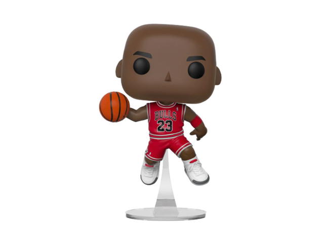 Funko Funko Pop Basketball Bulls Michael Jordan Red Jersery NBA Sticker Figure #54 - view 2