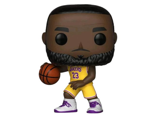 Funko Funko Pop Basketball NBA LeBron James Lakers (Yellow Jersey) Footlocker Exclusive Figure #52 - view 2