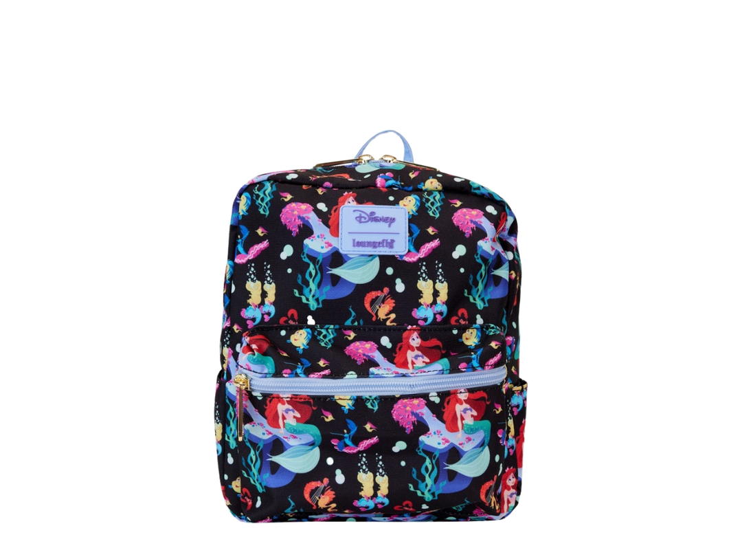 Funko Funko POP! - (WDBK3589) : Life is the Bubbles Nylon Square Mini Backpack: The Little Mermaid 35th by Loungefly