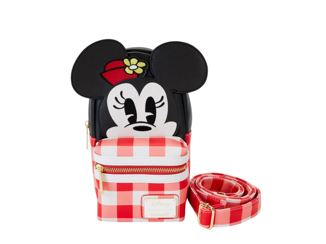 Funko Funko POP! (WDTB3009) : Minnie Mouse Picnic Blanket Cup Holder Crossbody Bag by Loungefly