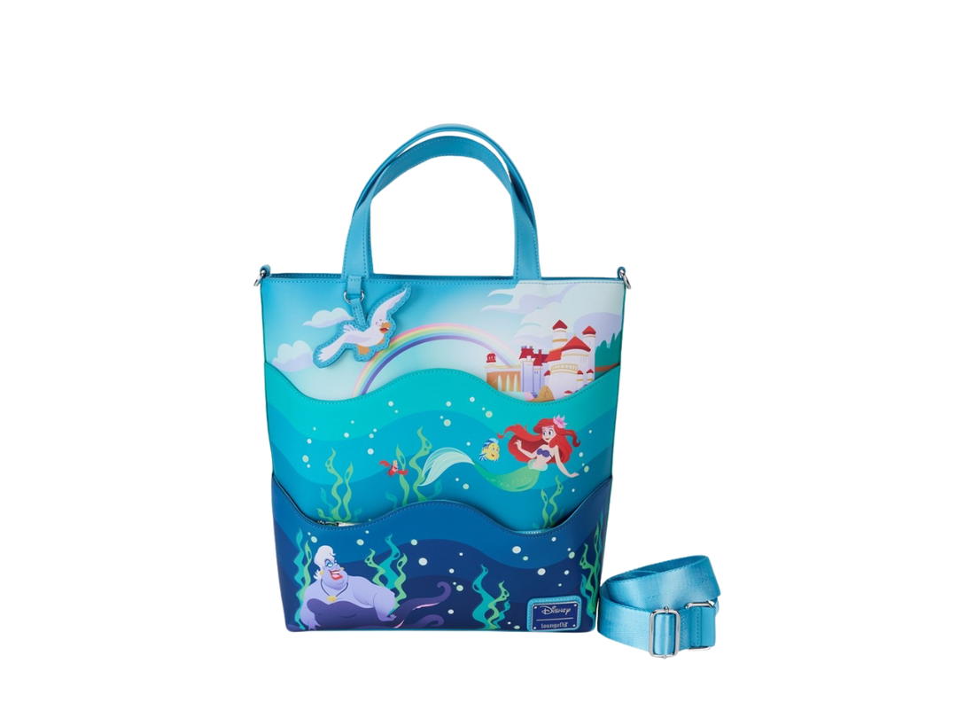 Funko Funko (WDTB2985) : Life is the Bubbles Tote Bag: The Little Mermaid 35th by Loungefly