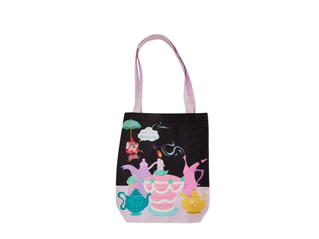 Funko Funko (WDTB2991) : Unbirthday Canvas Tote Bag: Alice in Wonderland by Loungefly