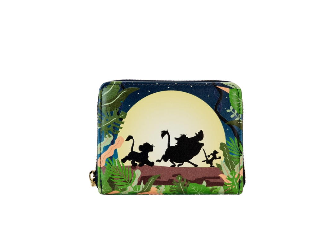 Funko Funko (WDWA3061) : Hakuna Matata Silhouette Zip Around Wallet: The Lion King 30th Anniversary by Loungefly