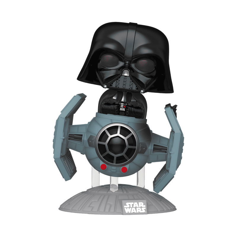 Funko Darth Vader with TIE Advanced x1 Starfighter (742) POP! Rides Deluxe: Star Wars Dark Side