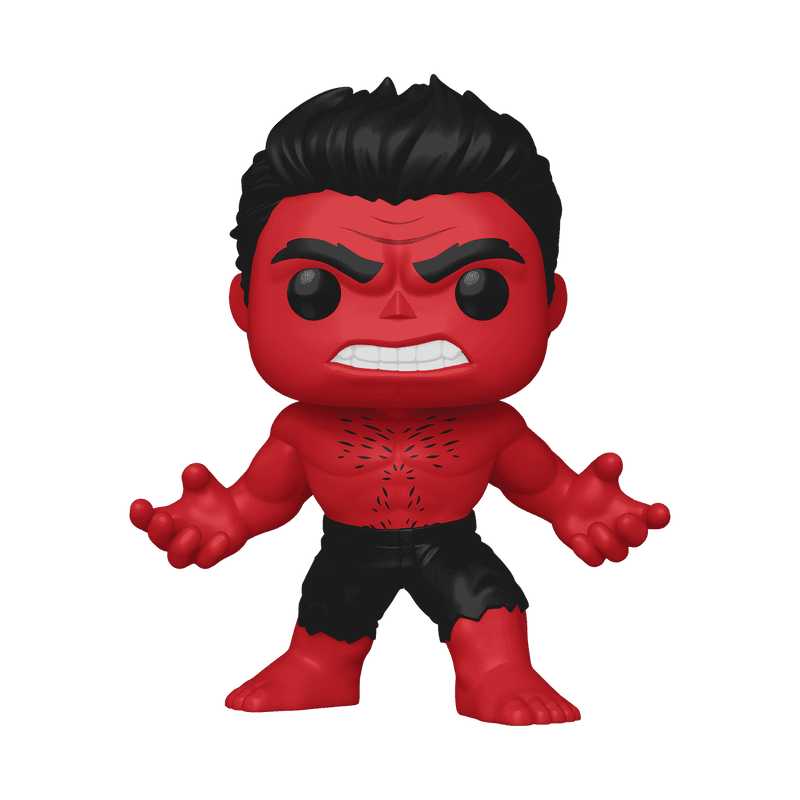 Funko Funko POP! (75994) : Red Hulk (1366) POP! Super 6": Captain America Brave New World