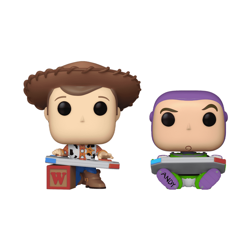 Funko Funko POP! (76830): Woody & Buzz Lightyear (Exclusive) POP! Disney: Toy Story (Pack 2)
