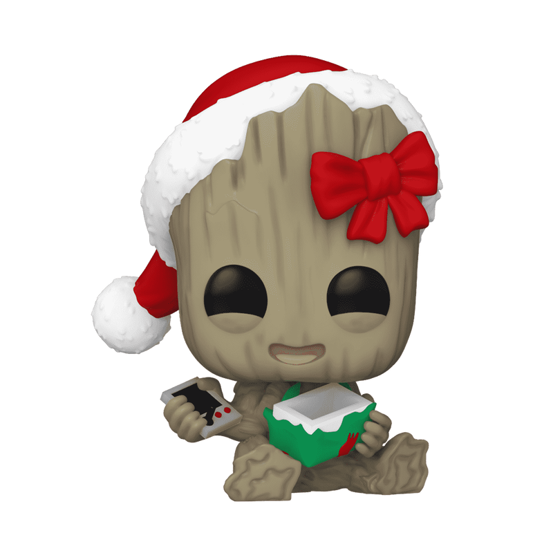 Funko Funko POP! (80033): Groot with Present (1440) POP! Marvel: Holiday