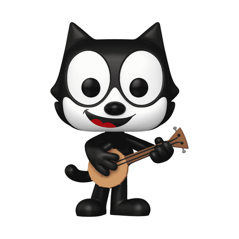 Funko Funko POP! (80076): Felix the Cat with Banjo (1616) POP! TV: Felix the Cat 105th Anniversary