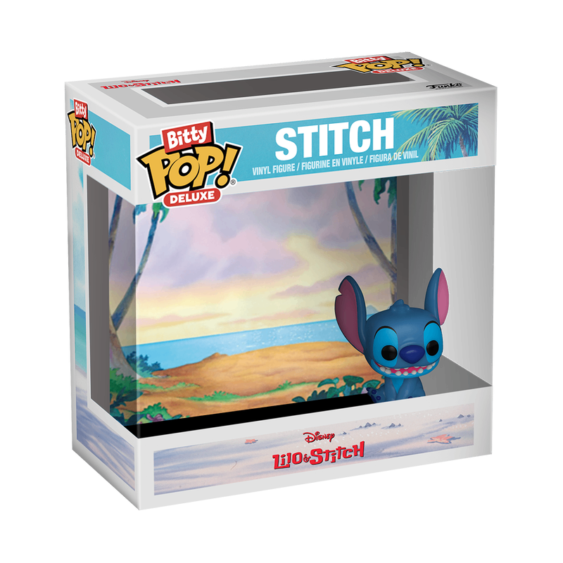 Funko Funko POP! (81336) : Stitch at Beach Bitty POP! Deluxe: Lilo & Stitch