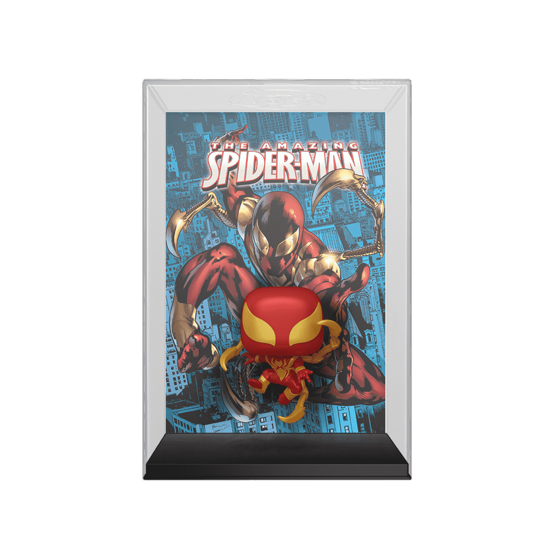 Funko Funko POP! (84527) : Iron Spider (67)(Exclusive) POP! Comic Cover: The Amazing SpiderMan #529