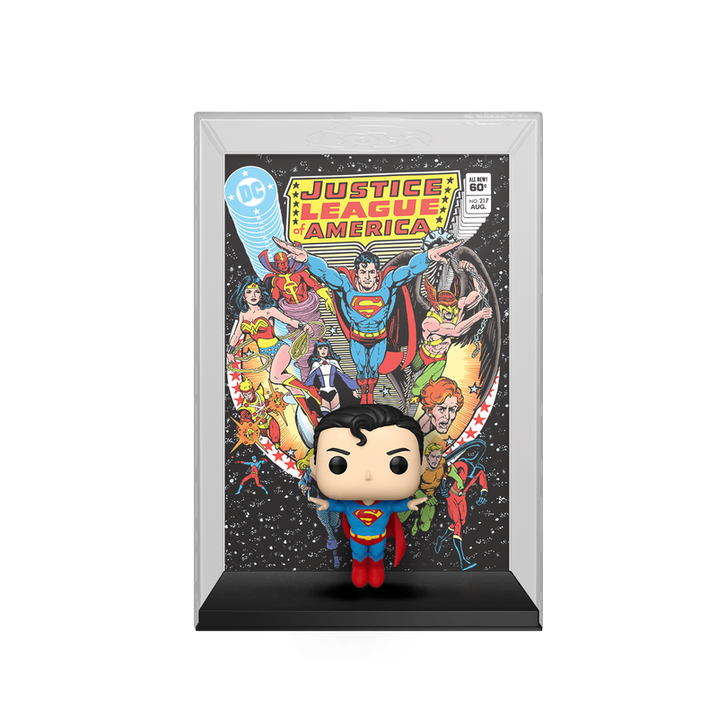 Funko Funko POP! (84528): Superman (19)(Exclusive) POP! Comic Cover: DC Justice League of America #217
