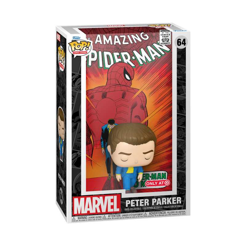 Funko Funko POP! (84601) : Peter Parker (64)(Exclusive) POP! Comic Cover: The Amazing SpiderMan #50
