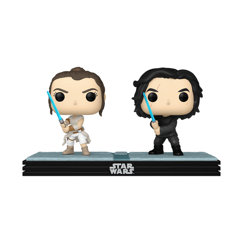 Funko Funko POP! (85182): Kylo & Rey (Glow In The Dark)(758)(Exclusive) POP! Moments: Star Wars