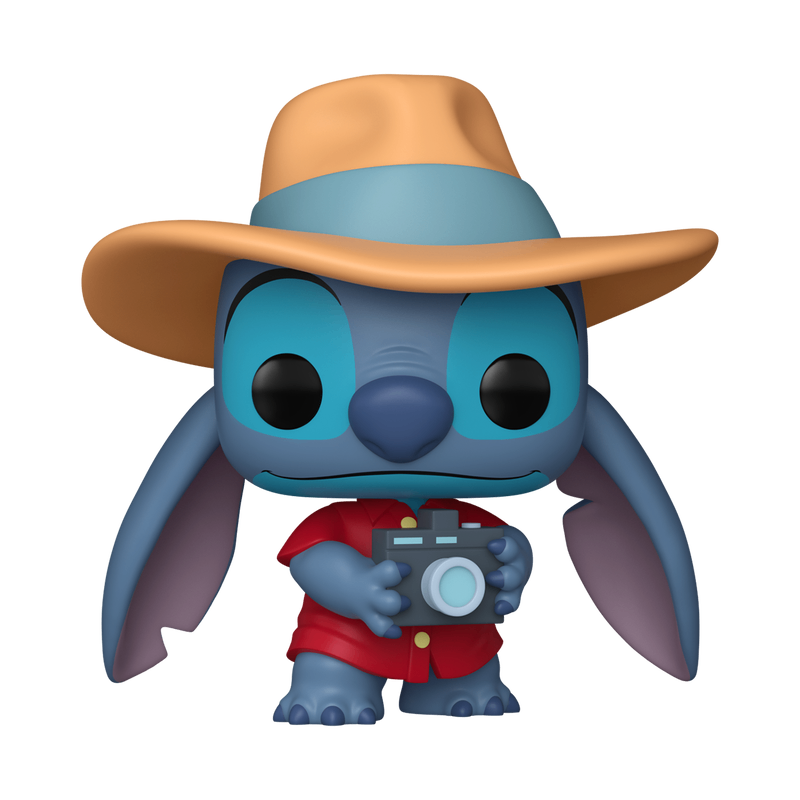 Funko Funko POP! (87139): Tourist Stitch (1569)(Exclusive) POP! Disney: Lilo & Stitch