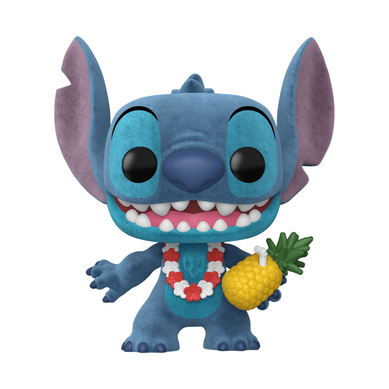 Funko Funko POP! (87200): Luau Stitch (Flocked)(1567)(Exclusive) POP! Disney: Lilo & Stitch