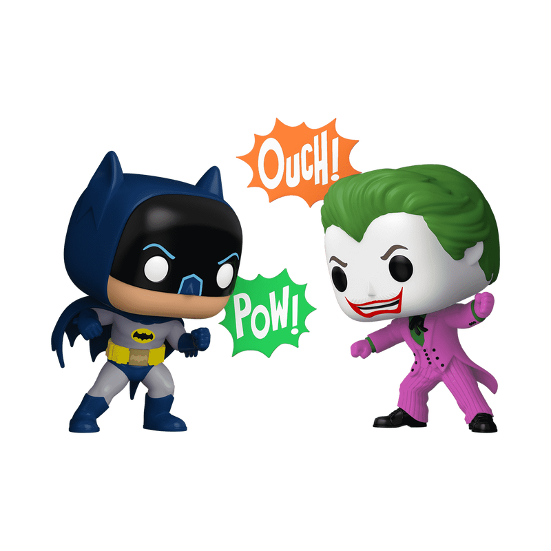 Funko Funko POP! Batman & the Joker 1966 ver. (Exclusive) POP! Heroes: Batman 85th by Funko (Pack 2)