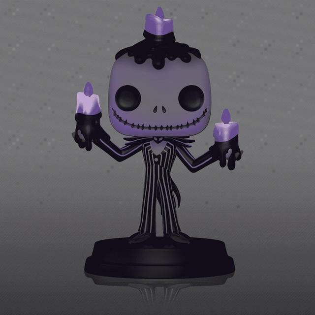 Funko Jack Skellington Holding Candles ver. (Light Up!)(1501) POP! Super 6": The Nightmare Before Christmas by Funko - view 2